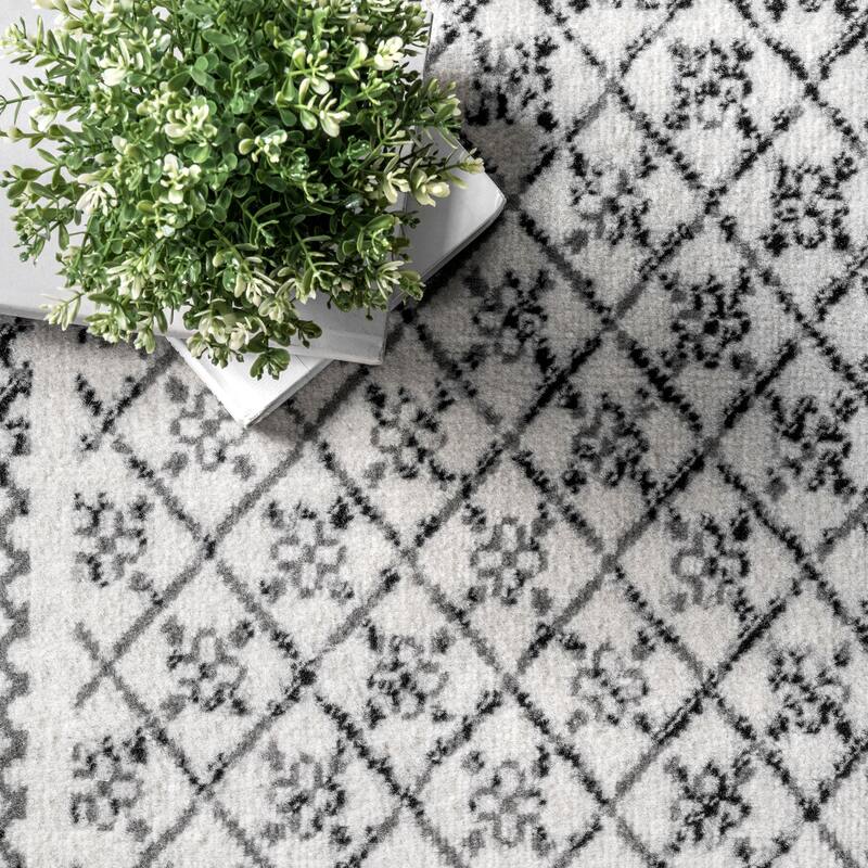 Nuloom Arabella Contemporary Bordered Area Rug