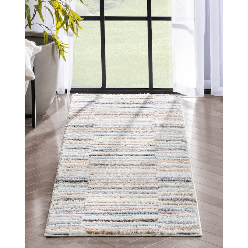 Well Woven Delia Proteus Modern Stripes Area Rug
