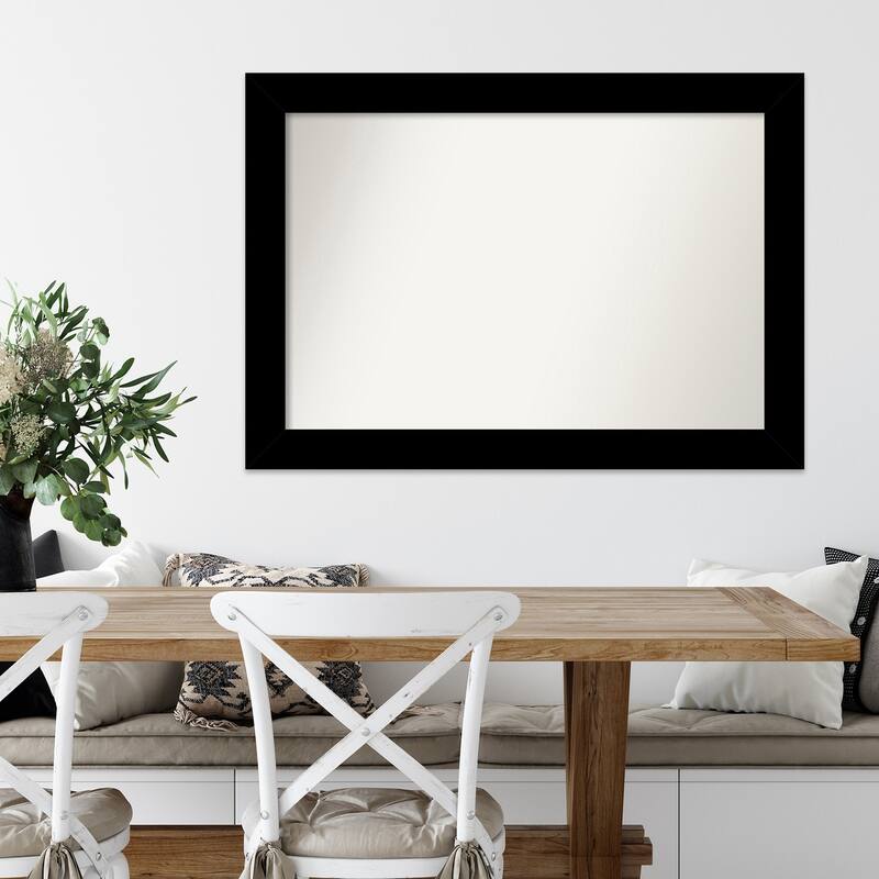 Basic Non-Beveled Wood Framed Wall Mirror