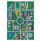 preview thumbnail 2 of 6, Kids Playmat Road Traffic Educational Non Slip Area Rug