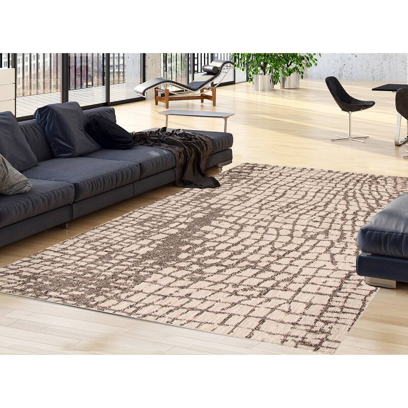 ECARPETGALLERY Sisal Safari Tropical Rug