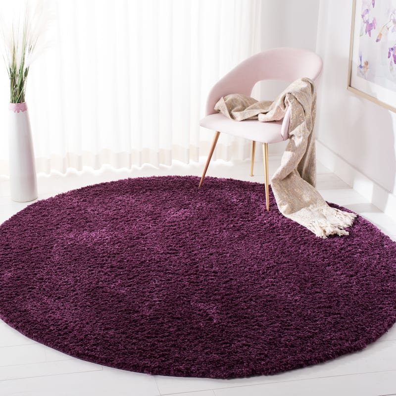 SAFAVIEH August Shag Solid 1.2-inch Thick Area Rug