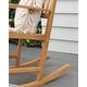 preview thumbnail 23 of 64, Cambridge Casual Alston Wood Outdoor Rocking Chair