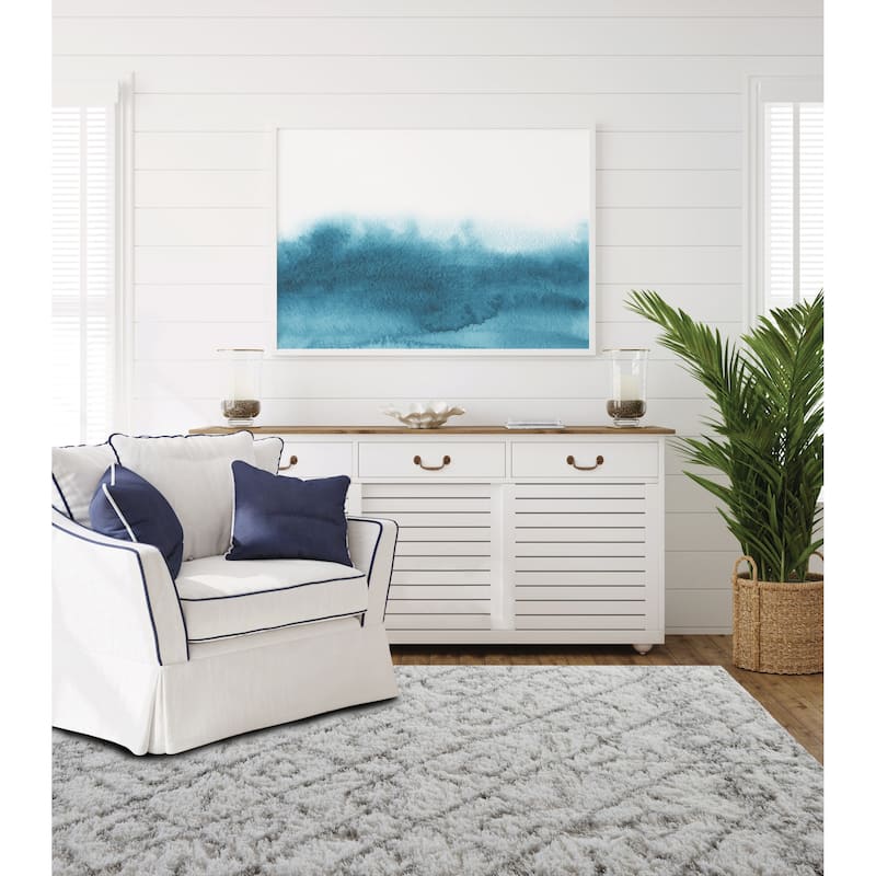 Nautica Puffy Safi White/Light Grey Rug