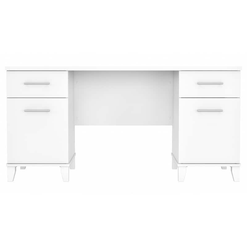 Bush Furniture Somerset 60W Office Computer Desk with Drawers