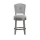 preview thumbnail 17 of 22, Hillsdale Santa Clara II Swivel Stool, Antique Gray Counter Height