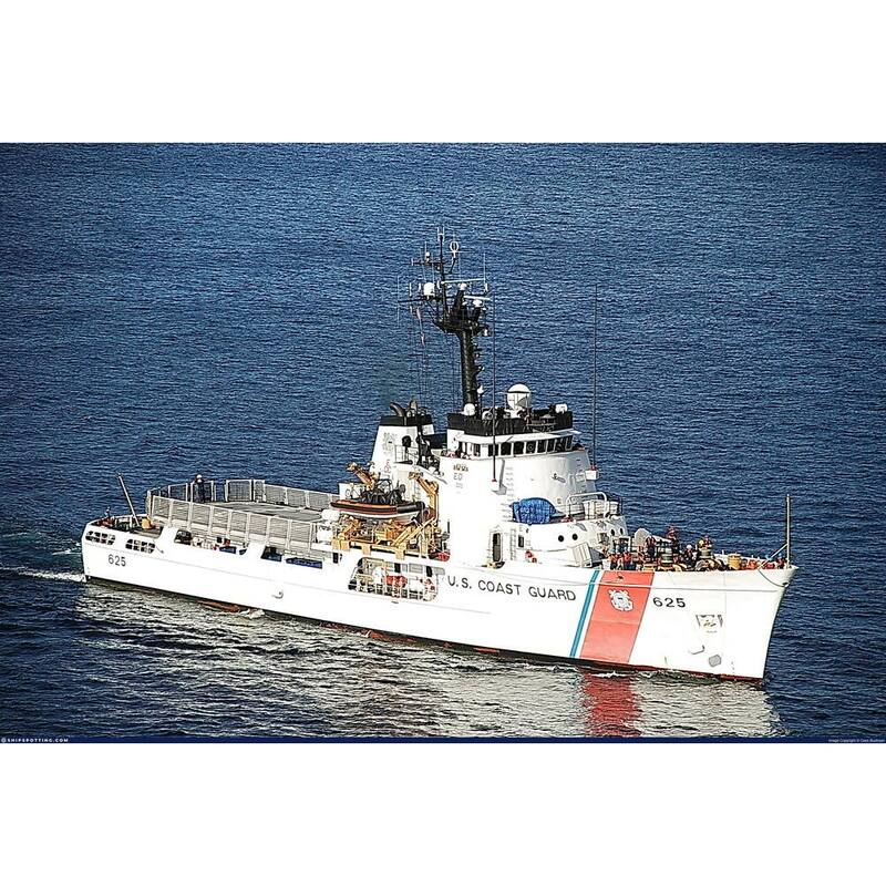 USCGC Venturous WMEC-625 36 Inches L Ship Model - Multi-Color