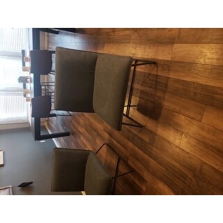 Strick & Bolton Soloway Bonded Leather Lounge Chair