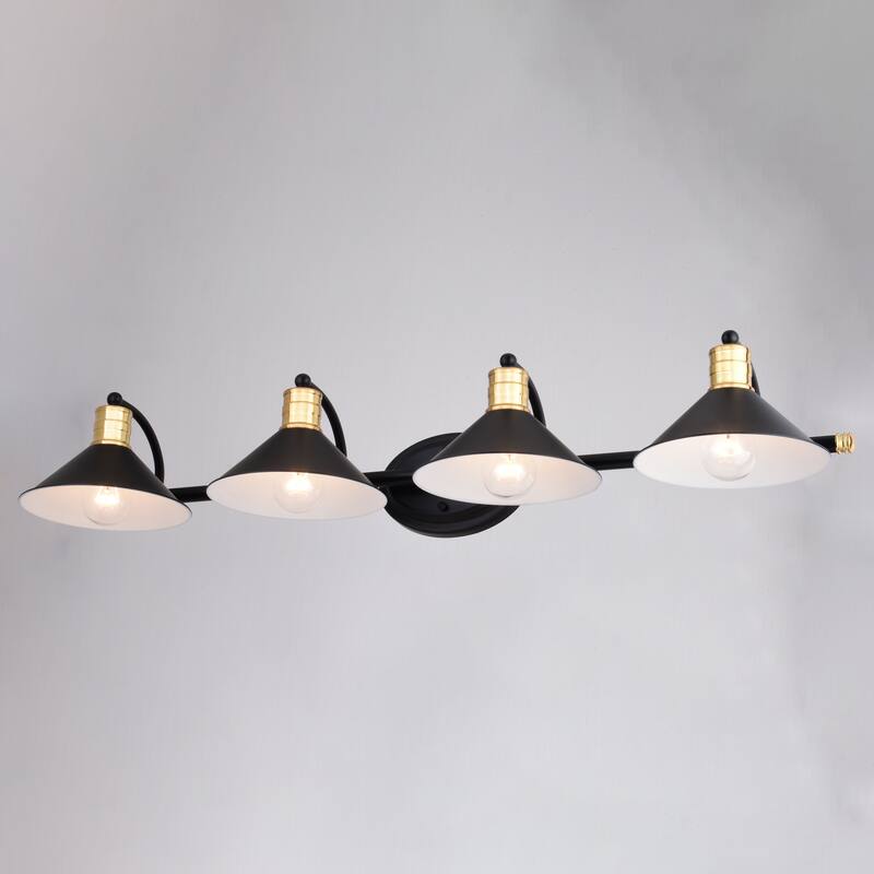 Akron 4-light Farmhouse Bathroom Vanity Fixture