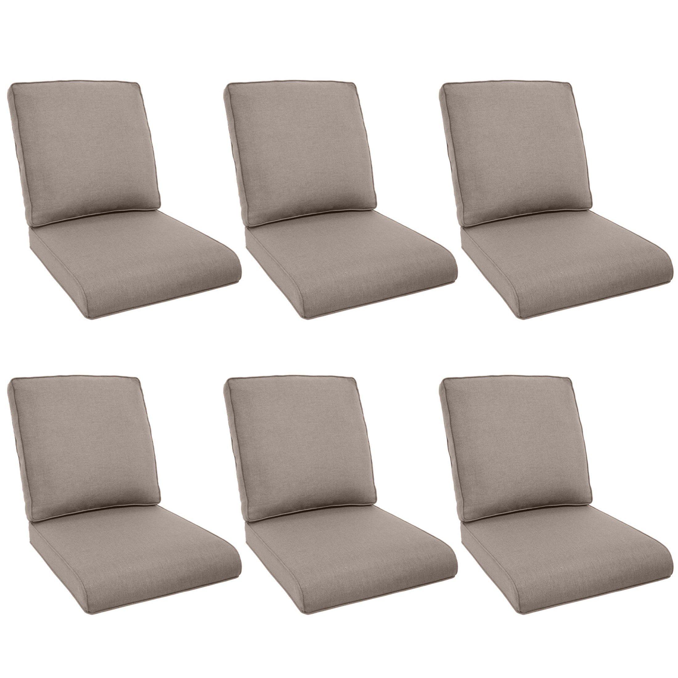 Pocassy 22x25x4" Cushion for Outdoor Swivel Chairs Sofa Set