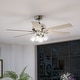 preview thumbnail 1 of 18, Hunter 52" Fonthill Ceiling Fan with LED Light, Handheld Remote ENERGY STAR! Easy Install! Brushed Nickel