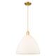 Option Satin Gold / Matte White