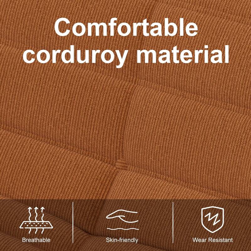 Kinbor Bean Bag Chair - Adult Bean Bag Chair with Soft Memory Foam
