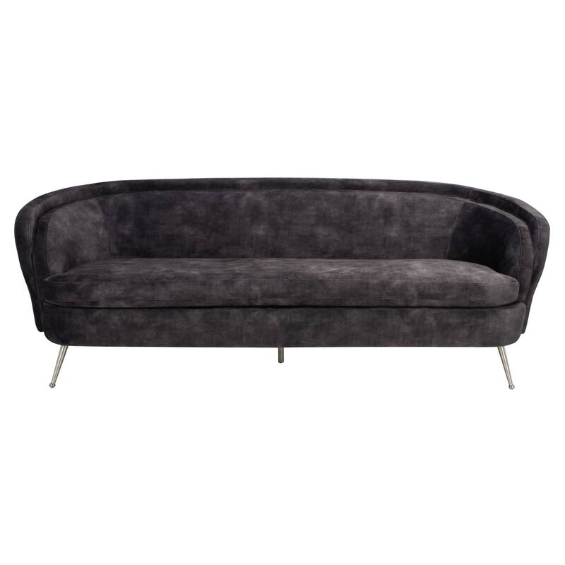 SAFAVIEH Home Maryssa Curved Back Sofa - 87"W x 34"D x 30"H