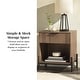 preview thumbnail 28 of 37, Walker Edison Modern Fluted-Drawer Nightstand