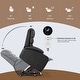preview thumbnail 21 of 53, Oversized Power Lift Recliner Chair with Massage & Heat, PU Leather, USB Port, Cup Holders & Pockets