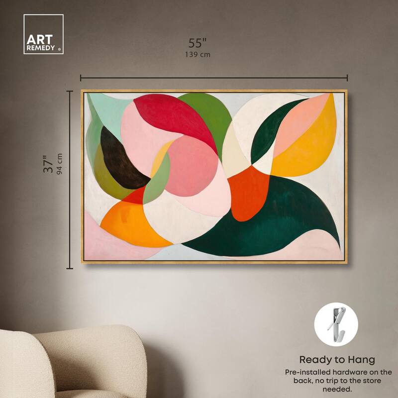 Color Fusion Canvas by Art Remedy