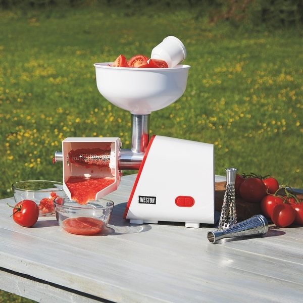 Weston Deluxe Electric Tomato Strainer - On Sale - Bed Bath