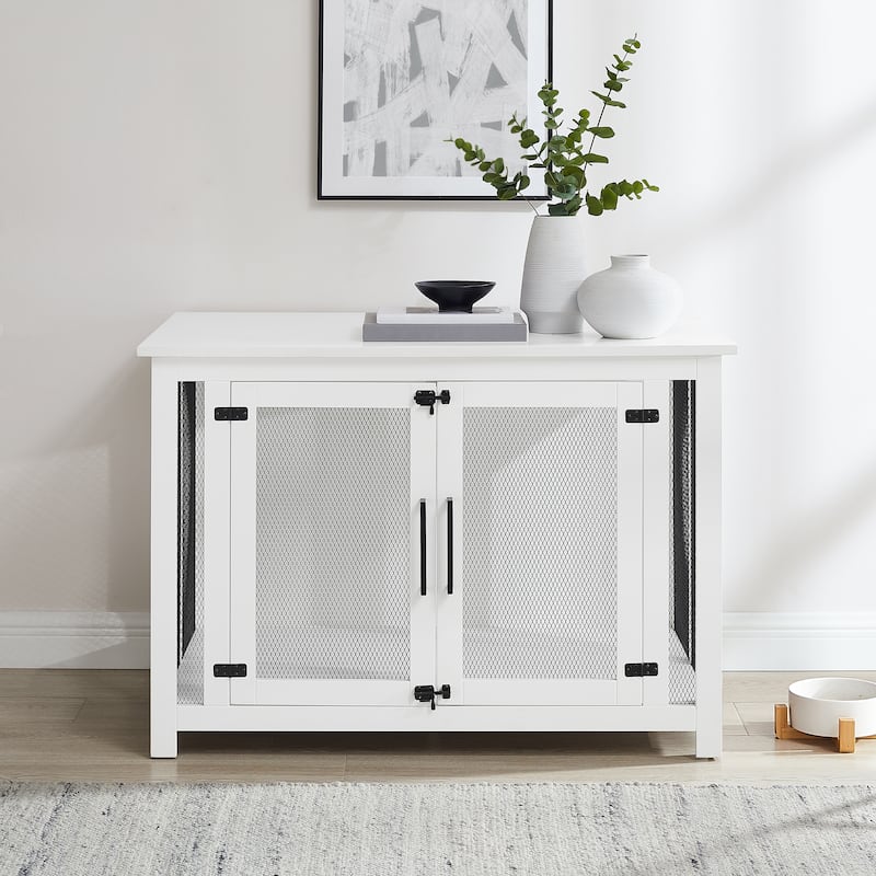 Crosley Dane Credenza Dog Crate