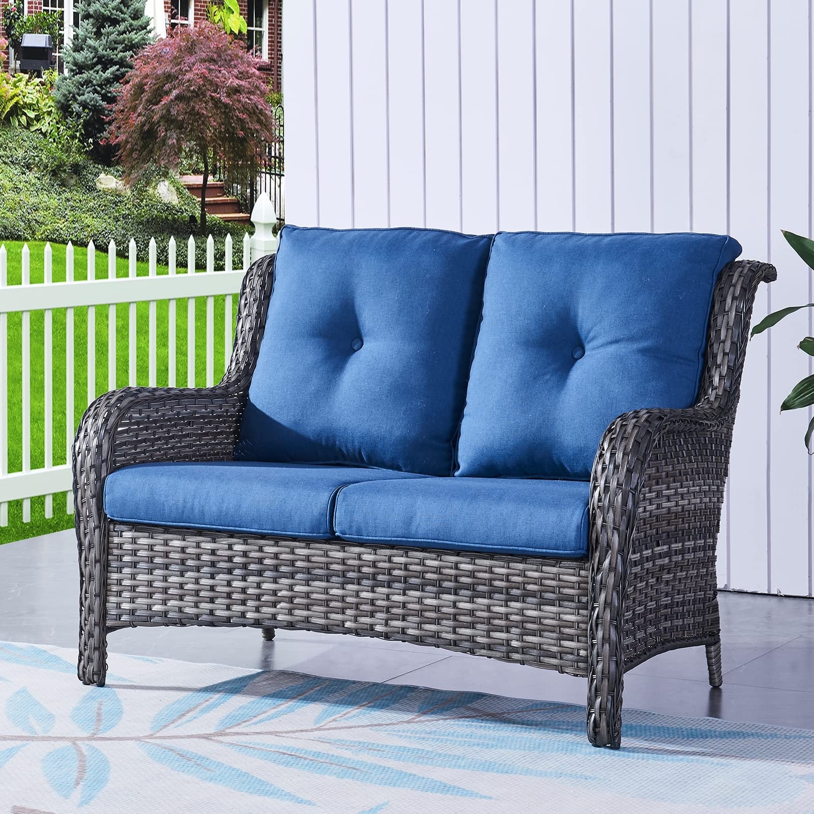 Pocassy 4 Piece Patio Conversation Set On Sale Bed Bath