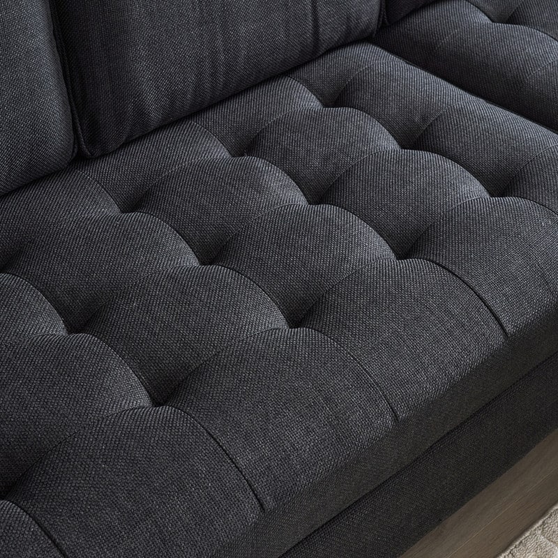 3-Seater Golden Tripod Legs Indoor Modular Sofa