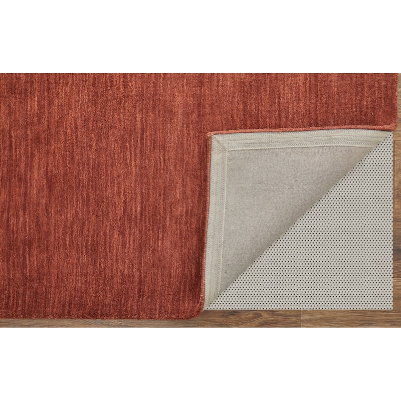 Grand Bazaar Celano Hand Woven Solid Modern Area Rug