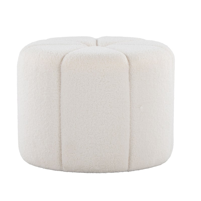 Daisy Ottoman - White