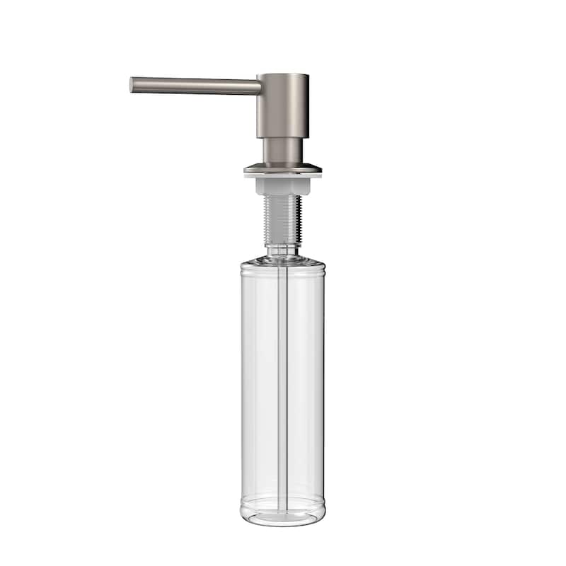 Keeney K613 Modern Kitchen Soap and Lotion Dispenser - N/A - Brushed Nickel