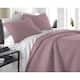 Oversized Solid 3-piece Quilt Set by Southshore Fine Linens - Lavender - King - Cal King
