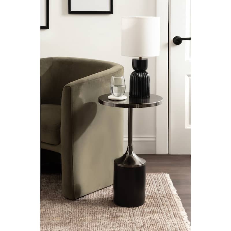 Kate and Laurel Whelan Round Side Table