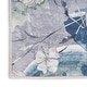 preview thumbnail 13 of 15, Nourison Washables Indoor only Grey Floral Area Rug