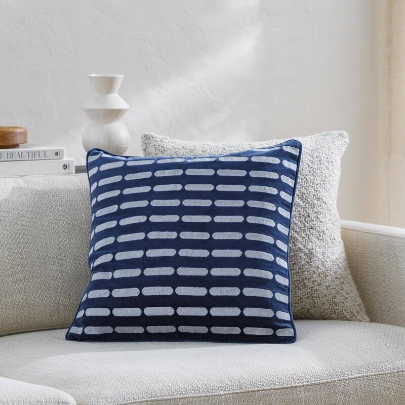 Caelan Geo Pattern Throw Pillow