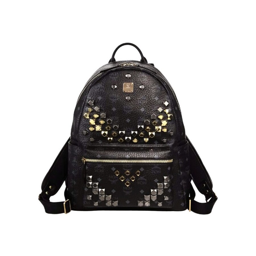 black studded rucksack