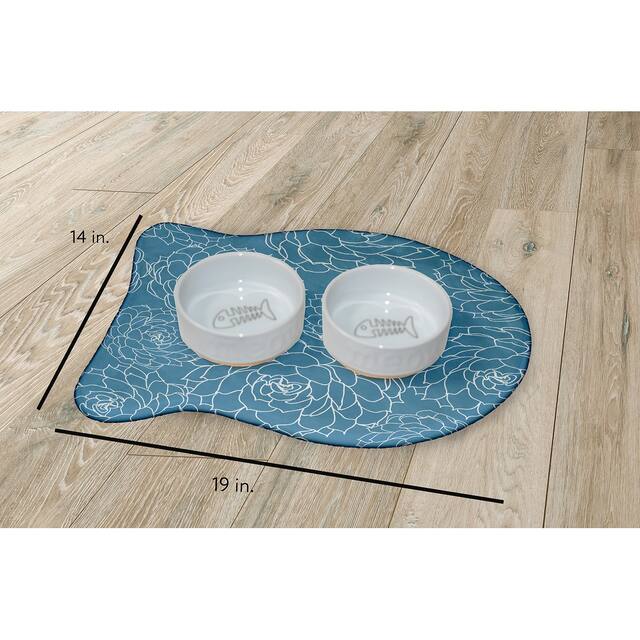 Olena Pet Feeding Mat for Dogs and Cats