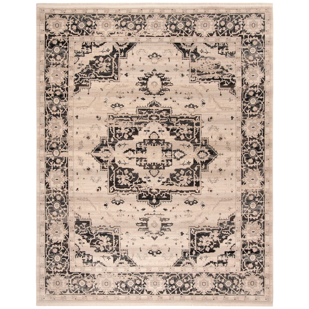 SAFAVIEH Vintage Boho Persian Levia Oriental Polyester Rug - 9' x 11'7"