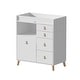 preview thumbnail 8 of 36, Storage Dresser Chest w/Changing Station for Infant Kids Bedroom White
