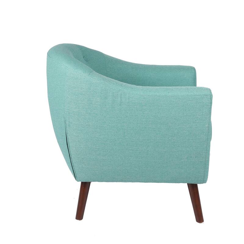 Carson Carrington Junsele Linen Upholstery Club Accent Chair