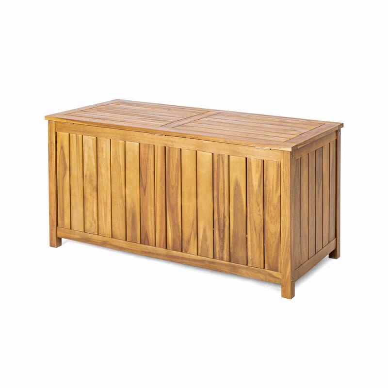 Portside 100Gallons Wood Deck Box - Brown