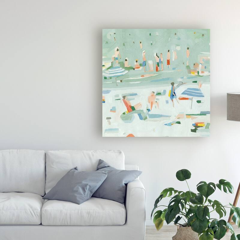 Emma Scarvey 'Summer Confetti Ii' Canvas Art