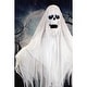 preview thumbnail 11 of 11, Haunted Hill Farm Life Size Animatronic Reaper, Indoor/Outdoor Halloween Decoration, Flashing White Eyes, Poseable, Battery