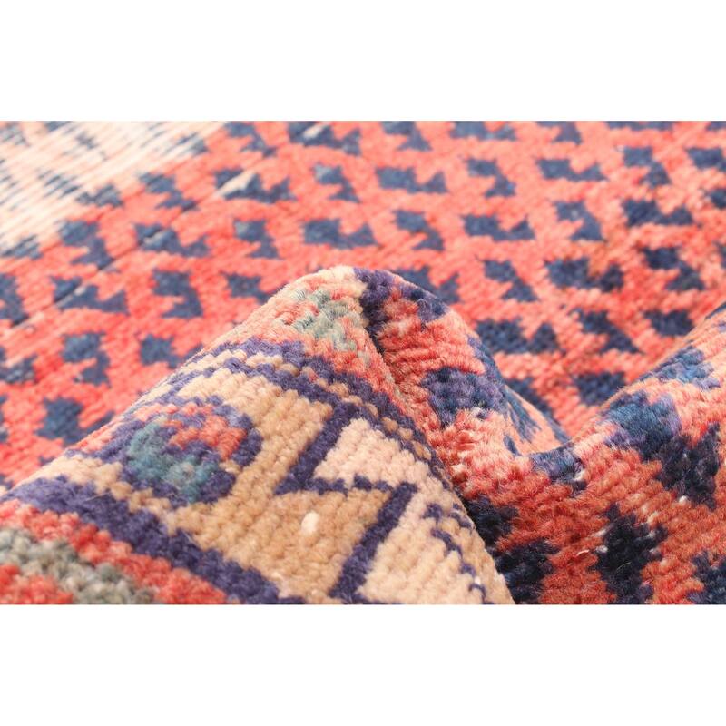 ECARPETGALLERY Hand-knotted Andelz Red Wool Rug - 3'8 x 6'0