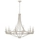 preview thumbnail 27 of 34, Acroma 12 Light 40In Modern Farmhouse Wagon Wheel Chandelier-UL - N/A