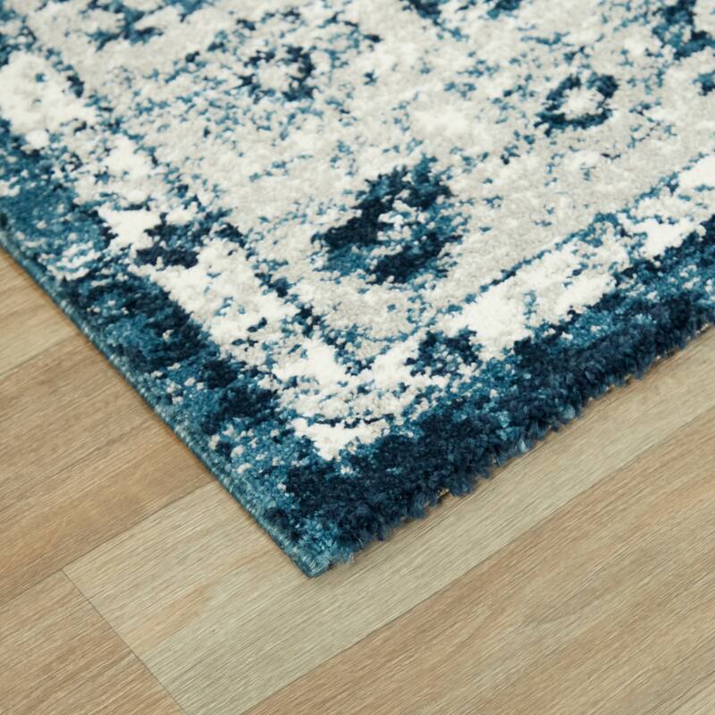 Dion Vintage Medallion Area Rug