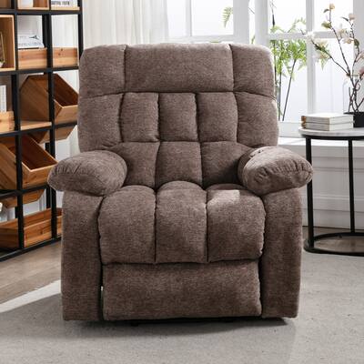 Taupe Luxury Power Lift Recliner with Heat Therapy, Massage, and Enhanced Control, Ideal for Elderly