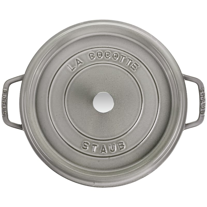 STAUB Cast Iron 5.5-qt Round Cocotte