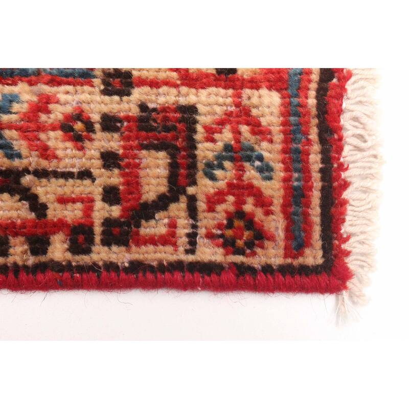 ECARPETGALLERY Hand-knotted Andelz Red Wool Rug - 3'10 x 6'0