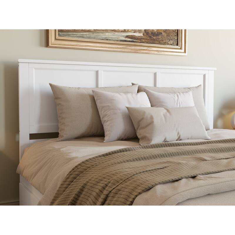 Madison Platform Bed with Matching Footboard with Storage Drawers