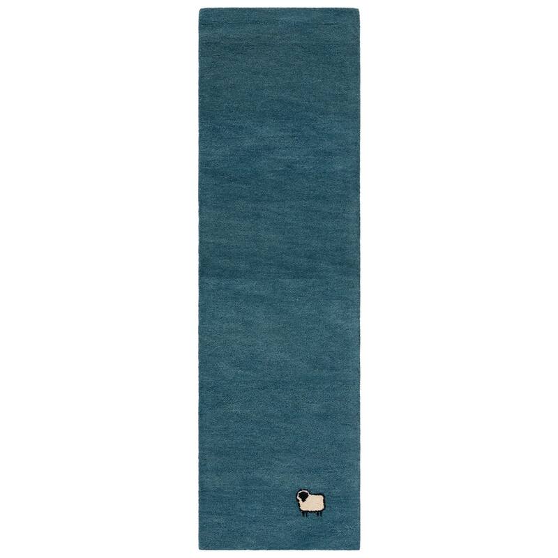 SAFAVIEH Handmade Himalaya Tulip Medallion Modern & Contemporary Wool Rug
