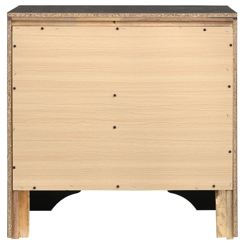 Miranda Contemporary 2-drawer Nightstand White