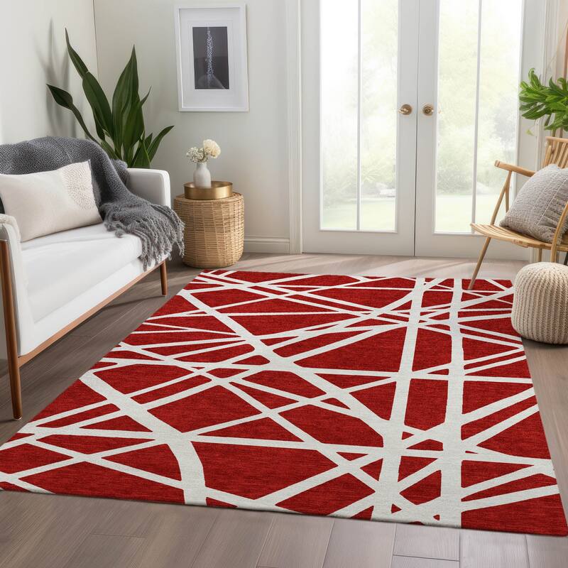 Premium Washable Super Soft Contemporary Harvey Mayfield Rug